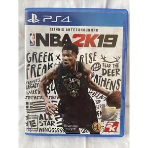 NBA 2K19 for PS4 - Giannis Antetokounmpo Cover